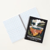 Carnet Source chaude du parc national de Yellowstone (Intérieur)