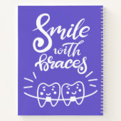 Carnet Souriez Avec Des Bracelets | Dents souriants (Dos)