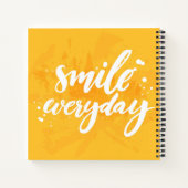 Carnet Souriez tous les jours (Dos)