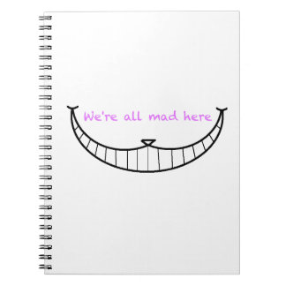 Carnet Sourire de chat de Cheshire