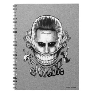 Carnet Sourire de joker du peloton de suicide