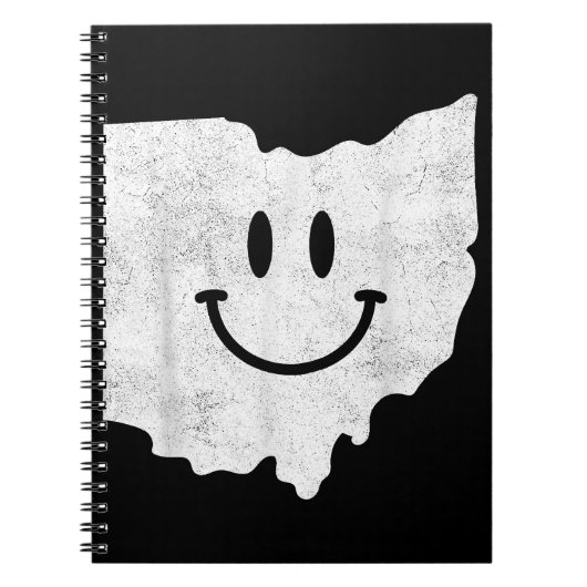 Carnet Sourire en OH - Drôle Ohio Happy Face (Devant)