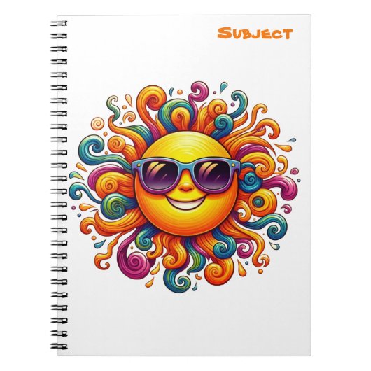Carnet Sourires ensoleillés (Devant)