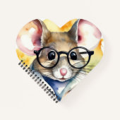 Carnet Souris Aquarelle Avec Verre (Devant)