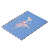 Carnet Souris Ballerine illusima (Côté gauche)