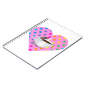 Carnet souris coeur (Côté gauche)