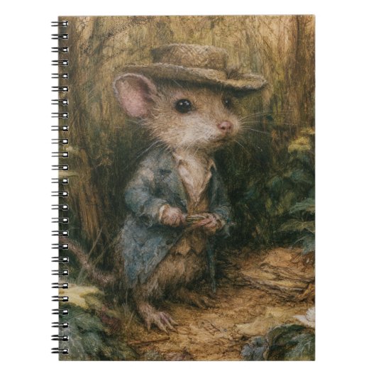 Carnet Souris de fantasy adorable (Devant)