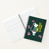 Carnet Souris de Noël avec présentants Illustration (Intérieur)