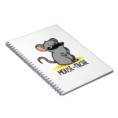 Carnet Souris Drôle Mouse Pun (Côté Droit)