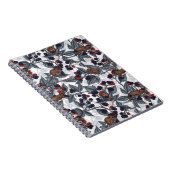 Carnet Souris et mûres sur blanc (Côté Droit)