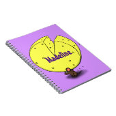 Carnet Souris mignonne avec dessin animé au fromage (Côté Droit)