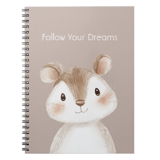 Carnet Souris Suivez Vos Rêves (Devant)