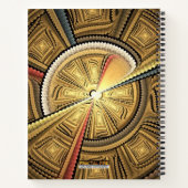 Carnet Sous la coupole du temple (Dos)