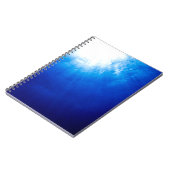 Carnet Sous la plongée profonde bleue (Côté gauche)