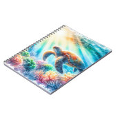 Carnet Sous la tortue de mer (Côté gauche)