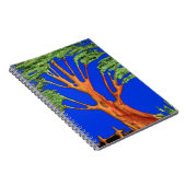 Carnet Sous le ciel bleu : La collection d'arbres Acacia (Côté Droit)