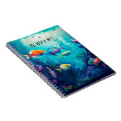 Carnet Sous le paysage marin arrière - plan (Côté Droit)