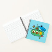 Carnet Sous-marin Cookies Monster and Sesame Pals (Intérieur)