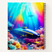 Carnet Sous-marin dans un bel océan (Dos)