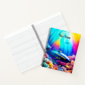 Carnet Sous-marin dans un bel océan (Intérieur)