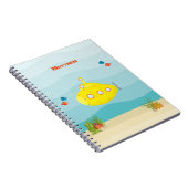 Carnet Sous-marin jaune profond (Côté Droit)