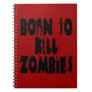 Carnet Soutenu pour tuer des zombis