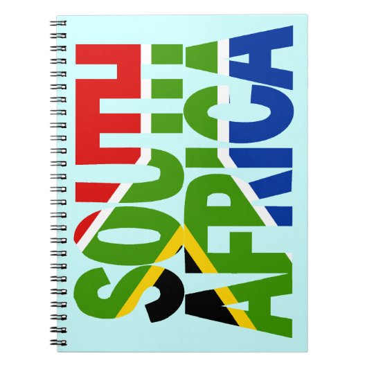 Carnet South Africa + Flag (Devant)