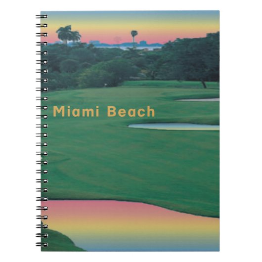 Carnet South Beach - Miami GOLF (Devant)