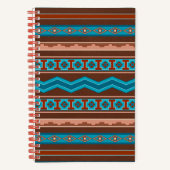 Carnet Southwest Style Geometric Cameron Gorge Design (Recto)