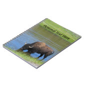 Carnet Souvenir de Buffalo de Yellowstone (Côté gauche)