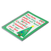 Carnet Souvenir de Noël 2020 (Côté gauche)