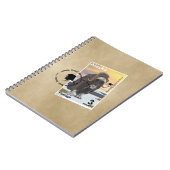 Carnet Souvenir du timbre de Muskox (Côté gauche)