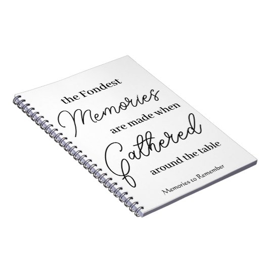 Carnet Souvenirs à retenir (Côté Droit)