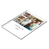 Carnet Souvenirs chères : personnalisable 4 Photo Collage (Côté gauche)