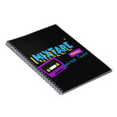 Carnet Souvenirs de mixtape Nostalgie de cassette rétro (Côté Droit)