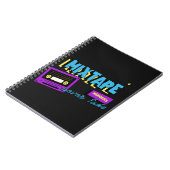 Carnet Souvenirs de mixtape Nostalgie de cassette rétro (Côté gauche)