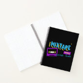 Carnet Souvenirs de mixtape Nostalgie de cassette rétro (Intérieur)