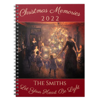 Carnet Souvenirs de Noël Artwork classique Famille Keepsa
