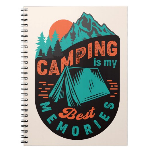 Carnet Souvenirs du camping (Devant)