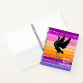 Carnet Souvenirs faits à Lake Sunrise Sunset Bird (Intérieur)