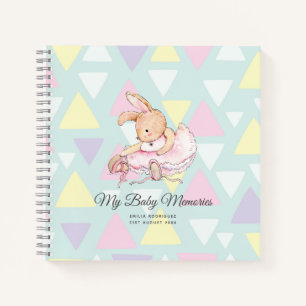 Carnet Souvenirs PERSONNALISÉS DE MON BÉBÉ - Ballerine La