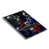 Carnet Souvenirs précieux Gemmes personnalisées (Côté Droit)