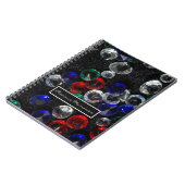 Carnet Souvenirs précieux Gemmes personnalisées (Côté gauche)