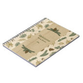 Carnet Souvenirs rustiques de réunion familiale boisée (Côté gauche)