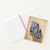 Carnet Soyez, Agissez, Faites (Intérieur)