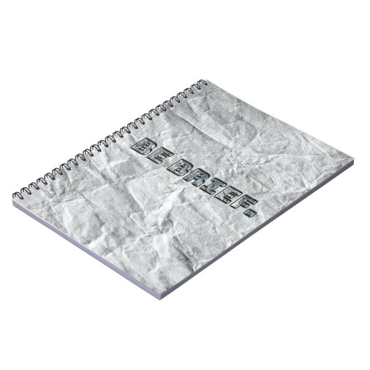 Carnet Soyez Bref ! (Côté gauche)