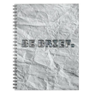 Carnet Soyez Bref !