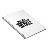 Carnet Soyez comme la soustraction... citation drôle de m (Côté Droit)