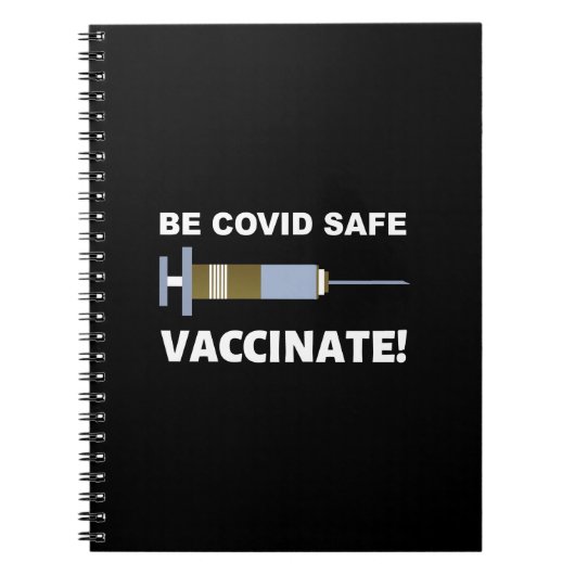 Carnet Soyez Convid Safe Vaccinate Pro Vaccine (Devant)