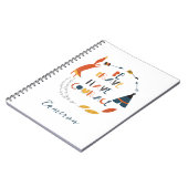 Carnet Soyez courageux Ayez Courage Fox (Côté gauche)